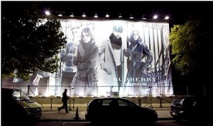 Where art and business overlap: Burberry's collaboration with artists adds to the credibility of the brand. Photo Credit: Felix Clay
