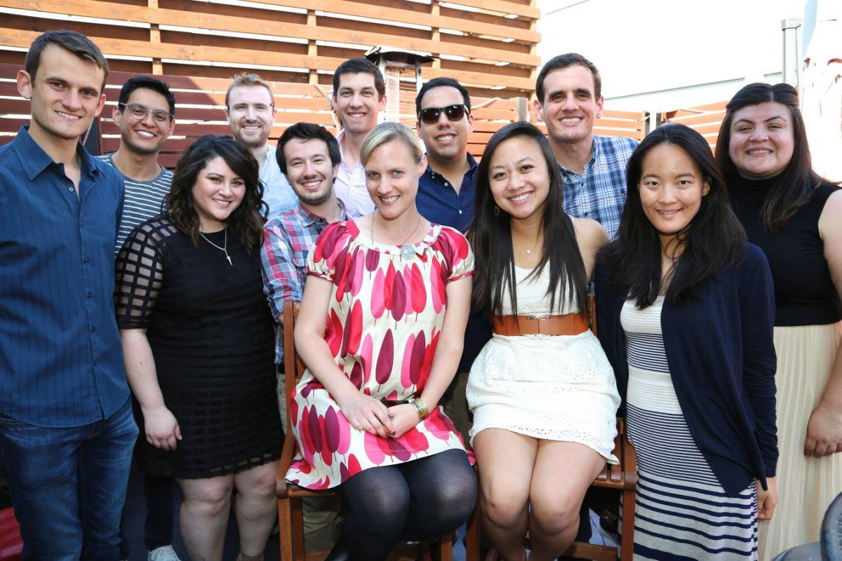 Young Professionals Advisory Board members at a Summer Soiree fundraising event.