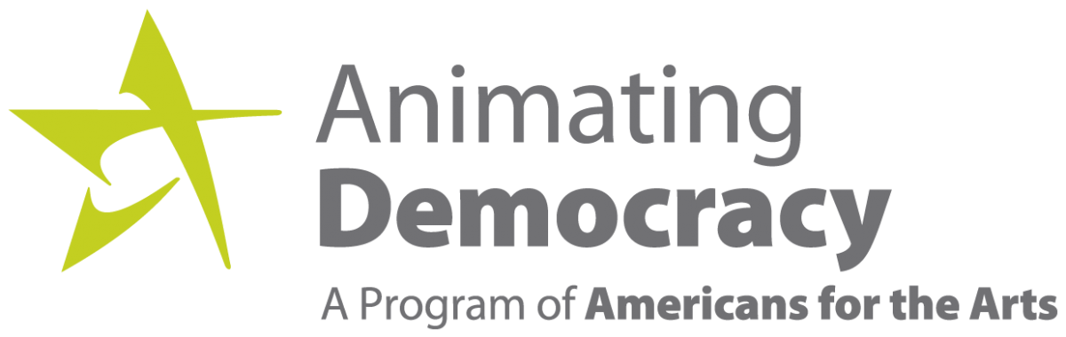 Animating Democracy logo, with the subtitle 'A Program of Americans for the Arts'